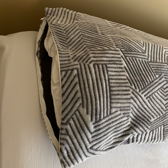 Room Essentials Accents Room Essentials Body Pillow Cover 2x50 Inches Gray Its Velvety